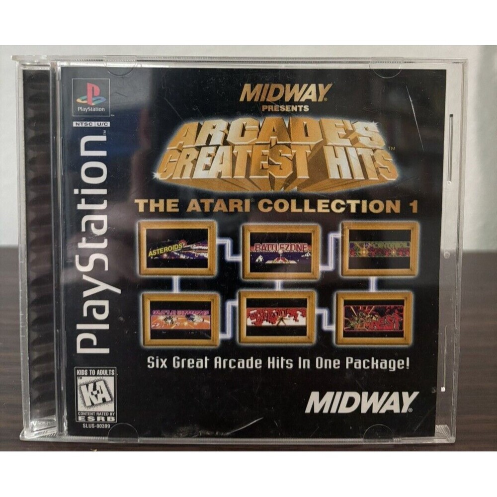 Arcade's Greatest Hits: The Atari Collection 1 (Sony PlayStation 1, 1996)